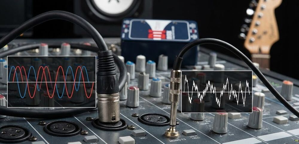 Câbles symétriques XLR vs asymétriques jack : faire le bon choix en studio pro