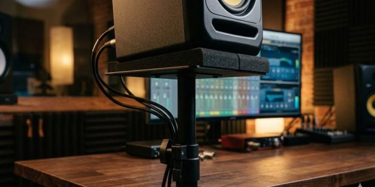 Support enceinte monitoring : le maillon sous-estimé du studio